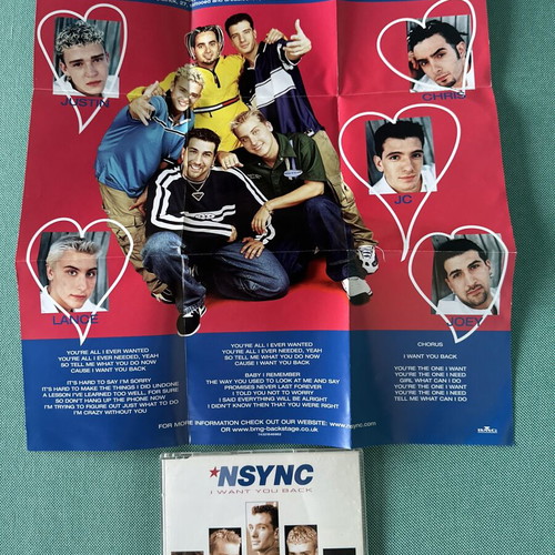 NSYNC I Want You Back CD single like new, pop