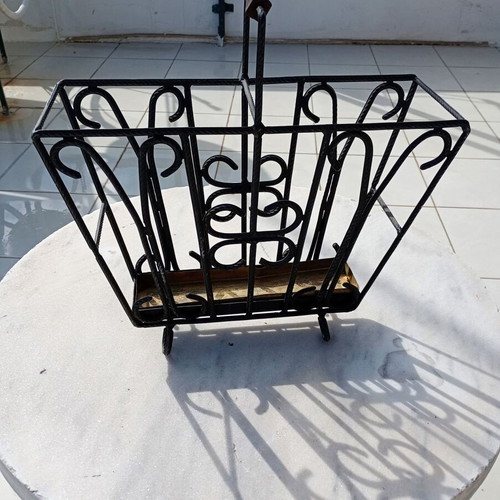 Umbrella stand used, made of solid iron