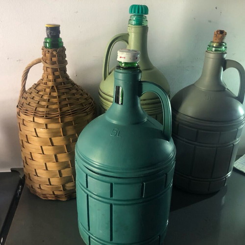 Demijohns 15 pieces