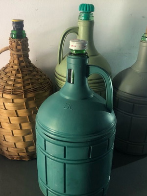 Demijohns 15 pieces