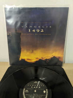 Vangelis 1492 Conquest Of Paradise vinyl record used, classical