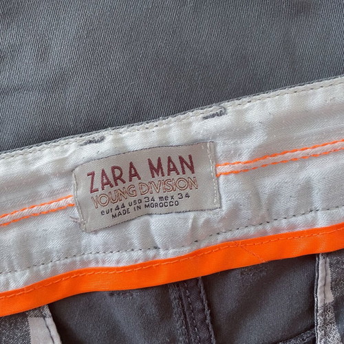 Zara Man Young Division pant used, dark grey