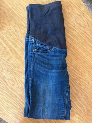 Mama skinny jeans H&M σαν καινούργιο, σκούρο μπλε, μέγεθος S
