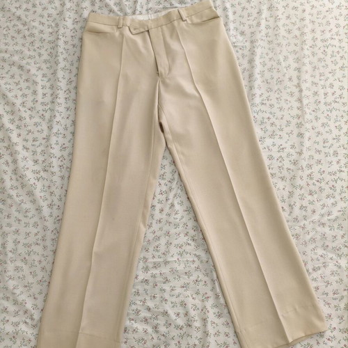 Ecru men's pants classic fit like new