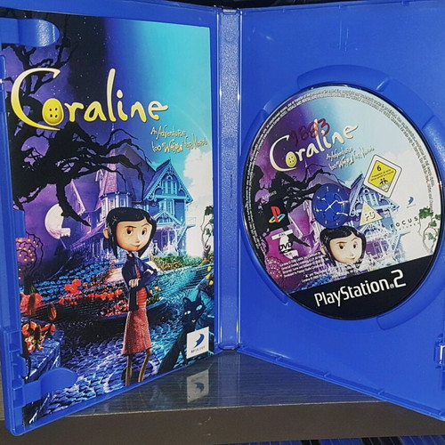 Coraline PlayStation 2 (PS2) like new, English CIB