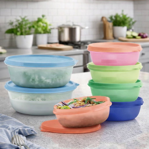 Tupperware Modular Bowl Set 5 Items New