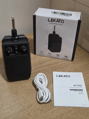 Lekato JA-05G Συμπαγής Ενισχυτής Ηλεκτρικής Κιθάρας 5 Watt με Εφέ, Νέος