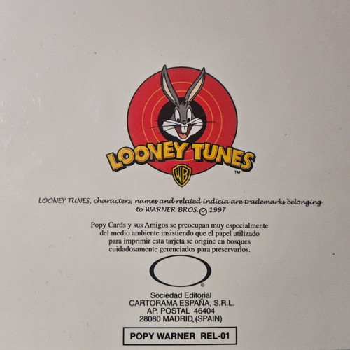 Vintage Looney Tunes Greeting Card 1997 New with Tweety