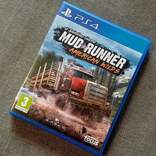 Spintires MudRunner American Wilds Edition PS4 used in excellent condition