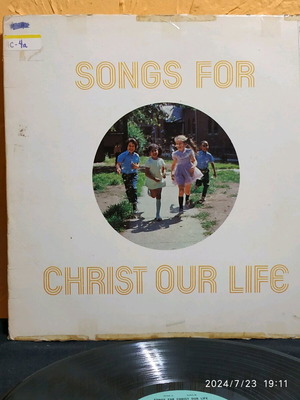 Songs for Christ Our Life vinyl record 33 rpm like new