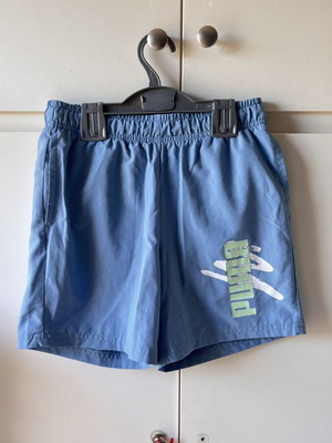 Puma swim shorts 11-12y like new, blue, with pockets