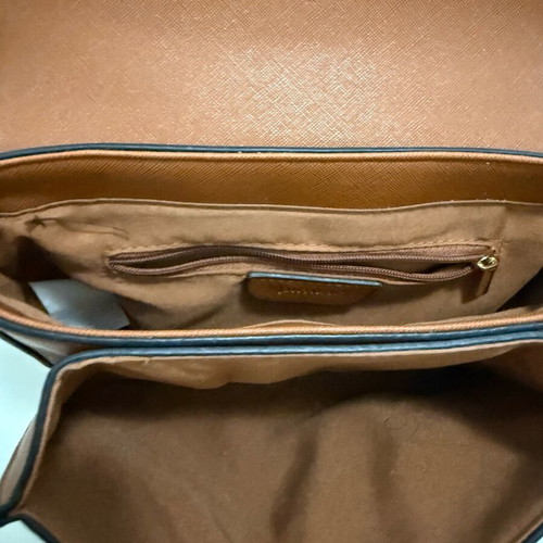 Small tan crossbody bag lightly used