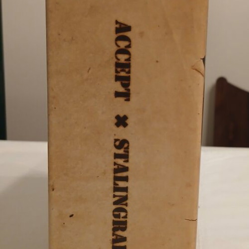 Accept Stalingrand box set like new, CD DVD and t-shirt