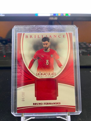 Panini Immaculate 2024/25 Bruno Fernandes Brilliance Patch /30 Portugal