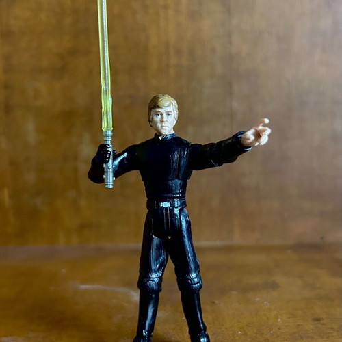 Luke Skywalker Star Wars action figure used 10cm