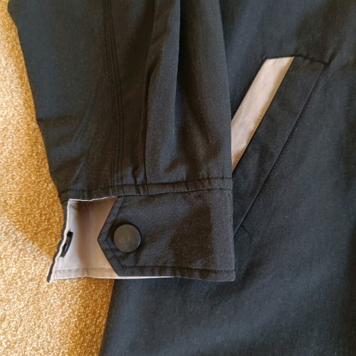Men's double face jacket like new, beige and blue, size L