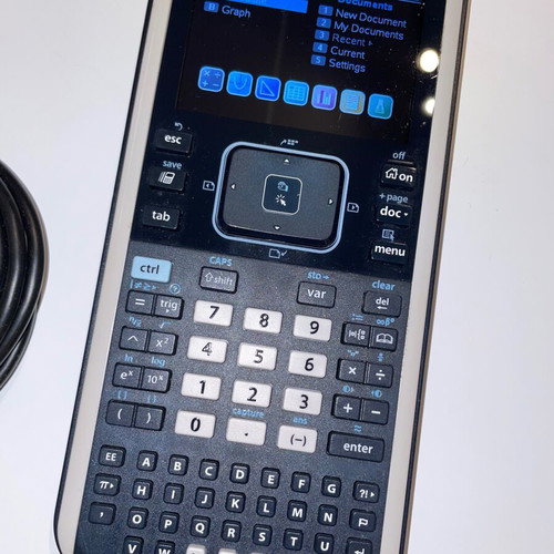 Texas Instruments TI Nspire CX scientific graphics calculator used