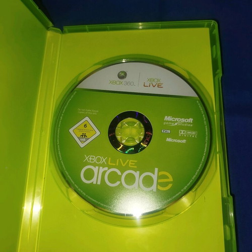 Xbox 360 Live Arcade games like new