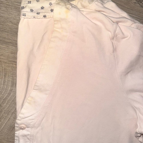 TCM pajama set used, white and pink, sizes XXL and XXXL