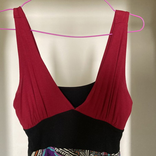 PurpleJam summer dress used, size Large, multicolor