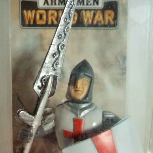 Figure Knight Crusader Army Men World War new