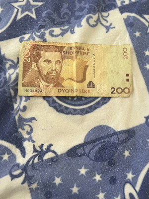 Χαρτονόμισμα Αλβανίας 200 λεκ