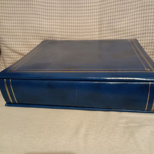 Photo album, blue, 30x31 cm, 50 sheets