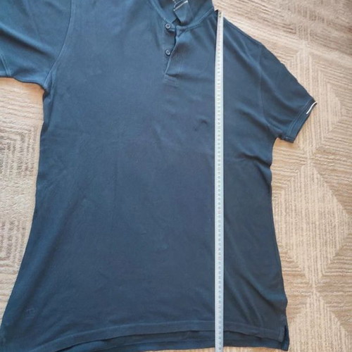 Polo Biston & Friends XL used, dark blue with white stripes