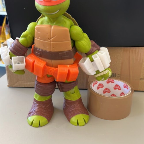 Michelangelo figure from Teenage Mutant Ninja Turtles used
