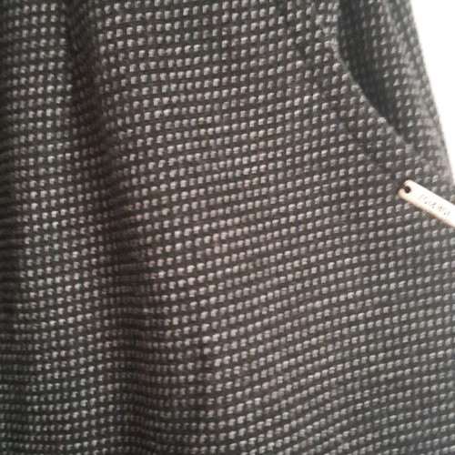 Skirt salopette Toi&Moi like new, black and gray, sizes M-L