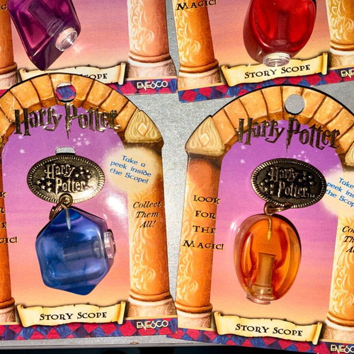 Harry Potter Enesco Story Scope 1st Series Jewel set of 6 like new