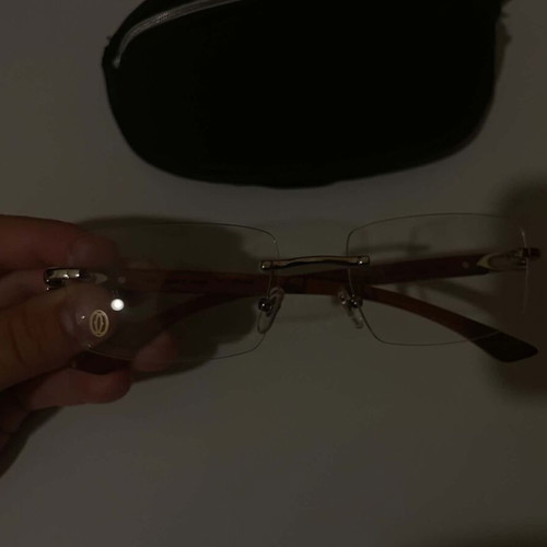 Cartier CT02870 glasses, brown