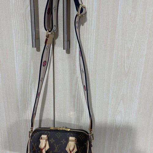 Louis Vuitton Speedy Bandoulière 20 new, Monogram Canvas crossbody bag brown