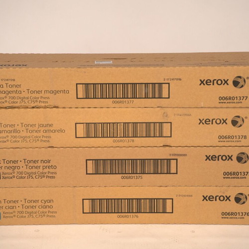 Xerox 700 Digital Color Press Toner CMYK set new