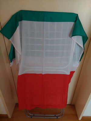 Italy Flag σαν καινούργιο, διαστάσεις 160 x 80 cm