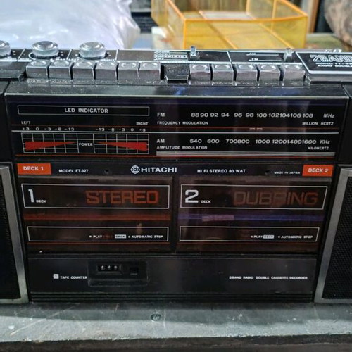 Boombox Hitachi μεταχειρισμένο συλλεκτικό