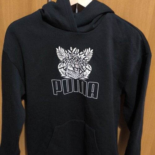 Puma Black Hoodie New Size 15-16 Years