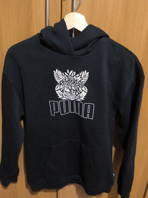 Φούτερ Puma Μαύρο Καινούργιο Μέγεθος 15-16 Χρόνων