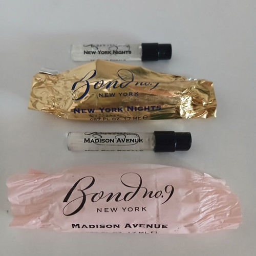 Bond No9 New York Nights & Madison Avenue perfume samples
