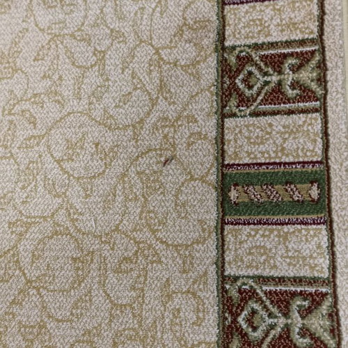 Wool rug runner 0.80x2.60 new in earth tones