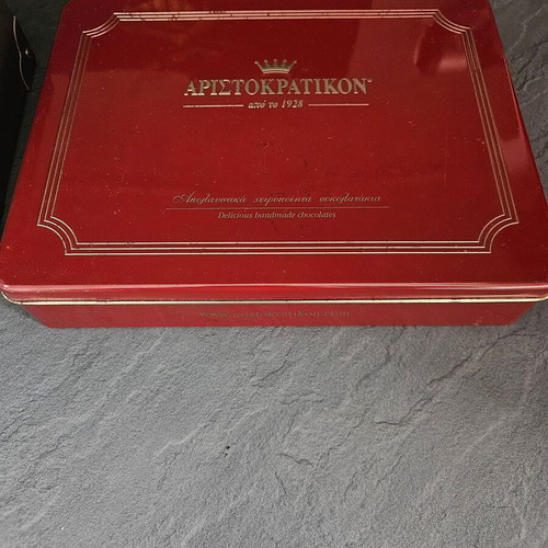 Collectible boxes like new, Aristokratikon case, wooden Tonic Essentials, leather Dimple