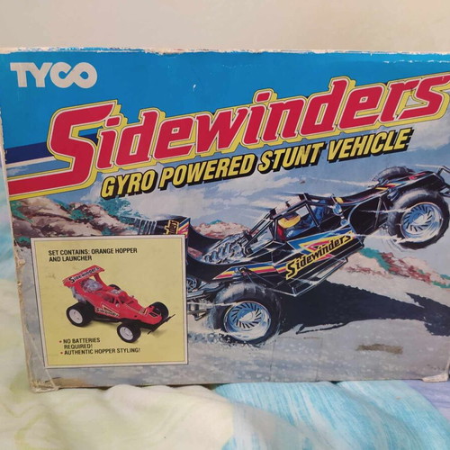 Tyco Sidewinders gyro powered stunt vehicle new