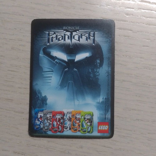 Lego Bionicle cards like new, collectible and authentic