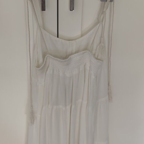 Toi&Moi white women's dress size S new, viscose