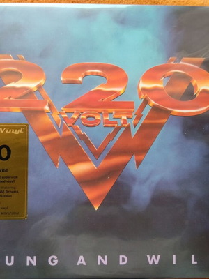 220 VOLT Young And Wild LP καινούργιο, metal