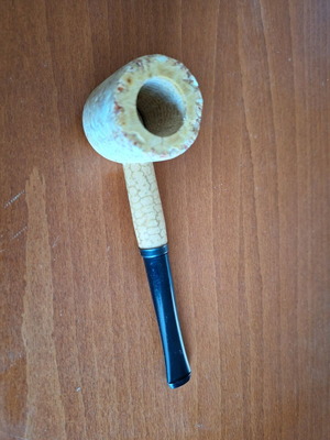 Corn cob pipe with 6mm filter new