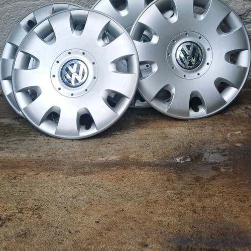 Steel rims 15 inch from Golf 5, 5*112 used with hubcaps