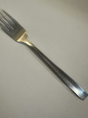 Vintage German Restaurant Holstenbräu Fork Chromanit