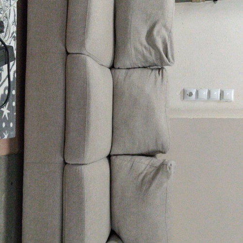 Sofa set two-seater and three-seater used from JYSK