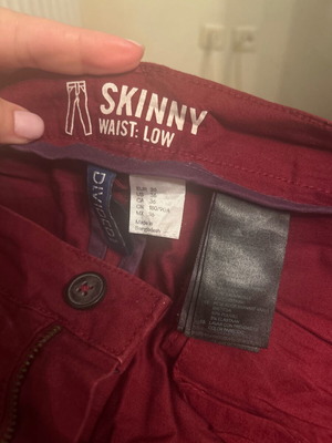 Pants used, size 36, red
